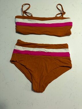 L Space Colorblock bikini